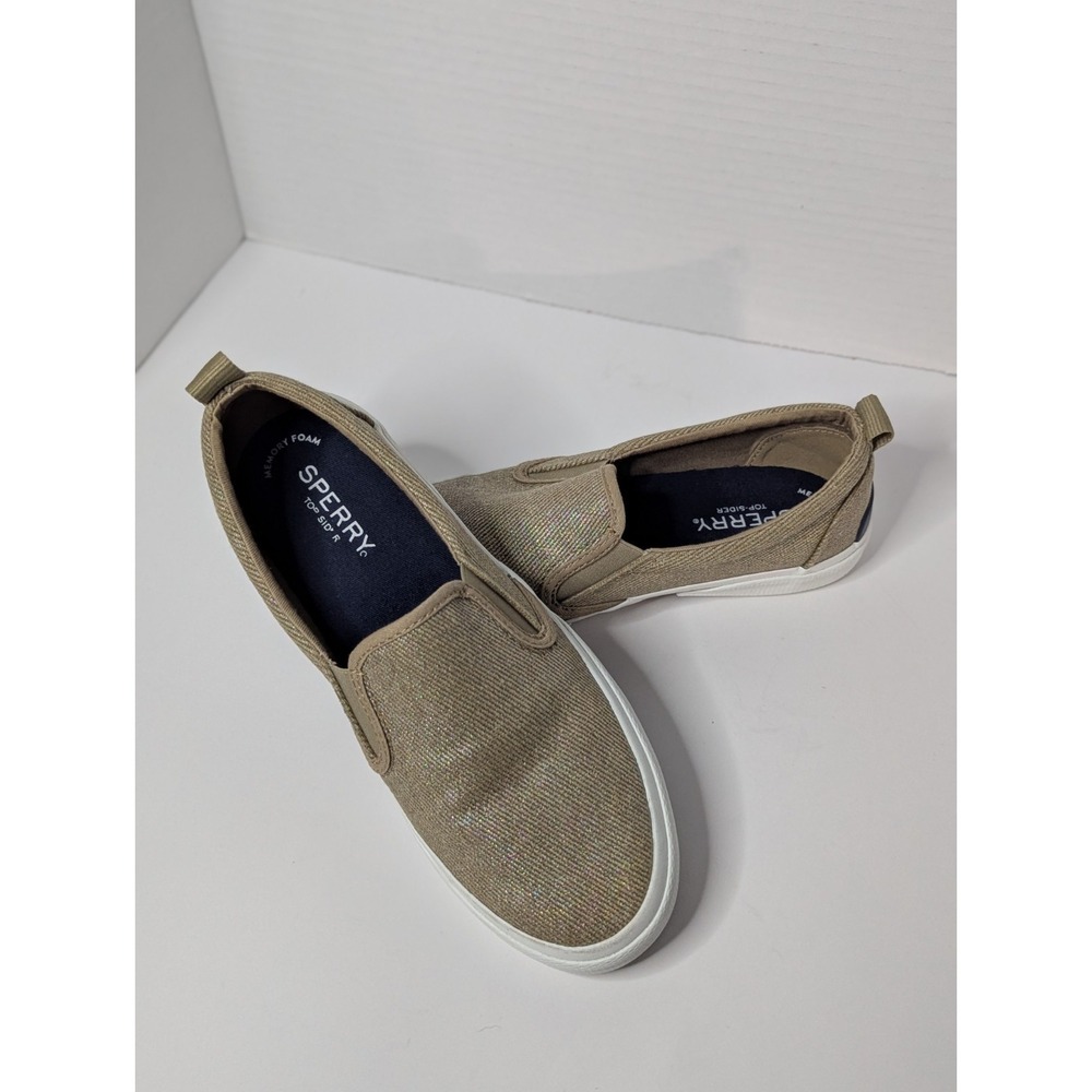 Sperry Top Sider Casual Sneaker Women's Size 7 Gold